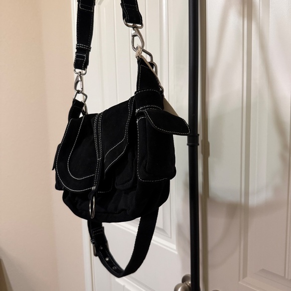 Free People Wylie Suede Saddle Bag  *NWT* - Picture 7 of 9